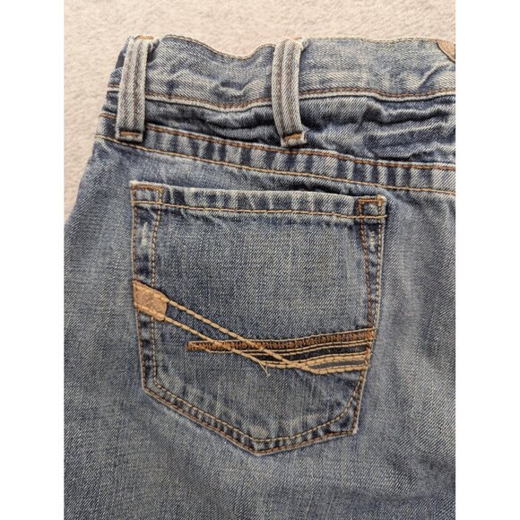 Ariat Jeans Mens 36x38 Blue M4 Low Rise Boot Cut Denim Western Workwear Cowboy - Picture 10 of 16